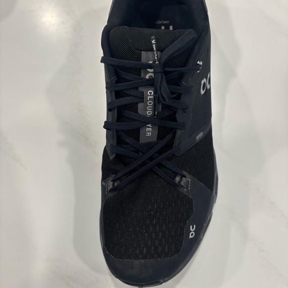 Men's On Cloud Running Cloudflyer Black/White 21.99631 - Picture 7 of 9